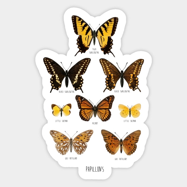 Butterfly Wonders Art Collage Sticker by Sizzlinks